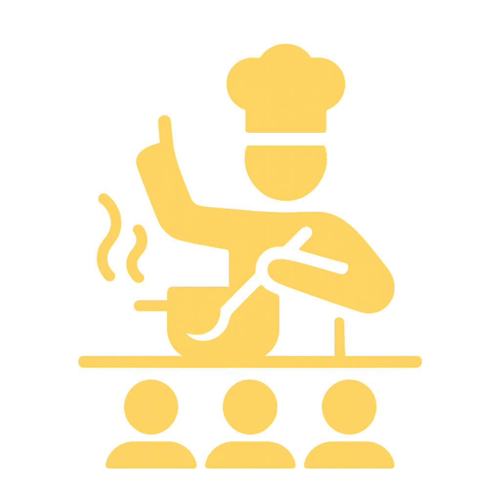 Urodziny pięćdziesiątka livecooking